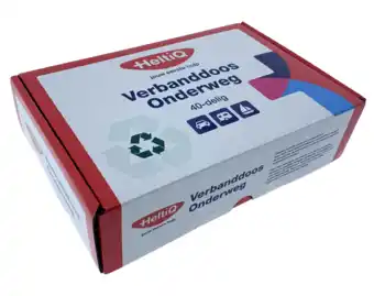 De Online Drogist Heltiq verbanddoos onderweg 1st aanbieding