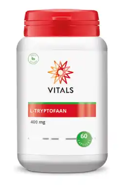 De Online Drogist Vitals l-tryptofaan capsules 60cp aanbieding