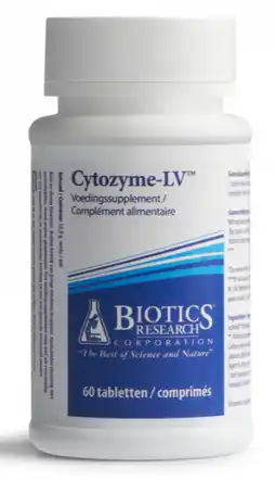De Online Drogist Biotics cytozyme-lv tabletten 60tb aanbieding