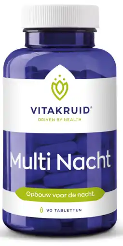 De Online Drogist Vitakruid multi nacht tabletten 90tb aanbieding