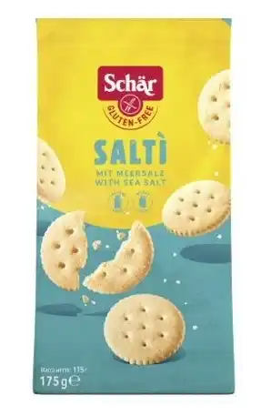 De Online Drogist Schar salti zoute crackers glutenvrij 175gr aanbieding