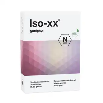 De Online Drogist Nutriphyt iso-xx tabletten 30tb aanbieding