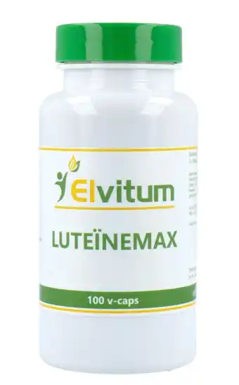 De Online Drogist Elvitum luteine max vegicaps 100cp aanbieding