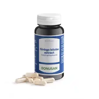 De Online Drogist Bonusan ginkgo biloba extract capsules 90cp aanbieding