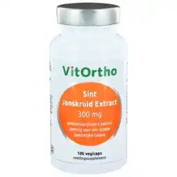 De Online Drogist Vitortho st janskruid extract 300mg capsules 100cp aanbieding