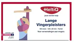 De Online Drogist Heltiq lange vingerpleisters 180x20mm 100st aanbieding