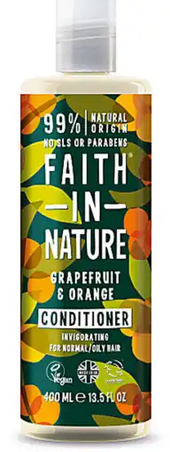 De Online Drogist Faith in nature conditioner grapefruit & sinaasappel 400ml aanbieding