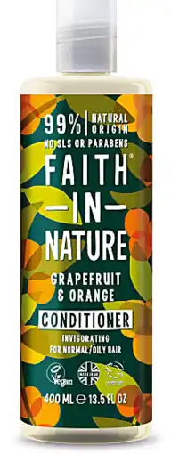 De Online Drogist Faith in nature conditioner grapefruit & sinaasappel 400ml aanbieding