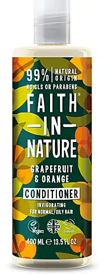 De Online Drogist Faith in nature conditioner grapefruit & sinaasappel 400ml aanbieding