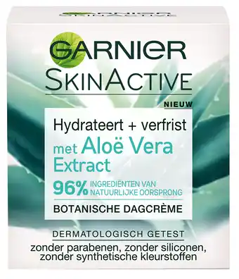 De Online Drogist Garnier skinactive botanische dagcrème met aloë vera extract 50ml aanbieding