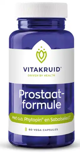 De Online Drogist Vitakruid prostaatformule capsules 60vcp aanbieding