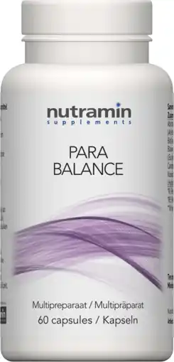 De Online Drogist Nutramin para balance capsules 60cp aanbieding