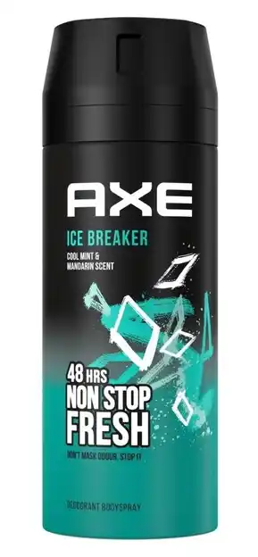 De Online Drogist Axe ice breaker deodorant & bodyspray 150ml aanbieding