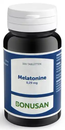 De Online Drogist Bonusan melatonine 0,29mg tabletten 300tb aanbieding