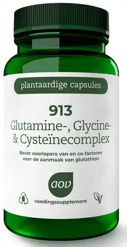 De Online Drogist Aov 913 glutamine-, glycine- & cysteïnecomplex vegacaps 30vcp aanbieding