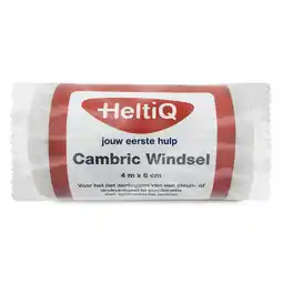 De Online Drogist Heltiq cambric windsel 4mx6cm 1st aanbieding