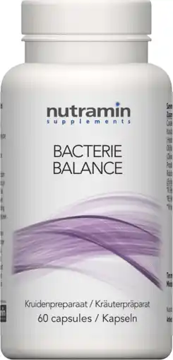 De Online Drogist Nutramin bacterie balance capsules 60cp aanbieding