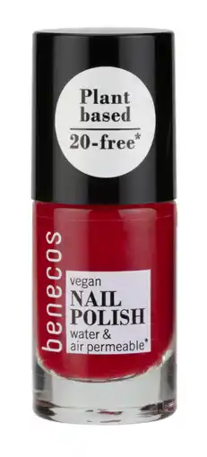 De Online Drogist Benecos nagellak vintage red 5ml aanbieding