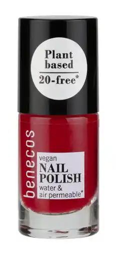 De Online Drogist Benecos nagellak vintage red 5ml aanbieding
