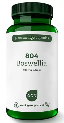 De Online Drogist Aov 804 boswellia-extract 400mg vegacaps 60vcp aanbieding