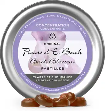 De Online Drogist Bach bloesem pastilles concentratie 50gr aanbieding