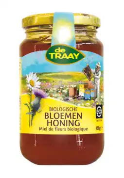 De Online Drogist De traay bloemenhoning biologisch 900gr aanbieding