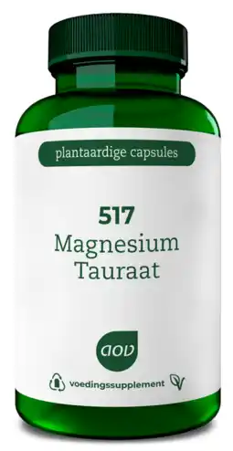 De Online Drogist Aov 517 magnesium tauraat capsules 90vcp aanbieding