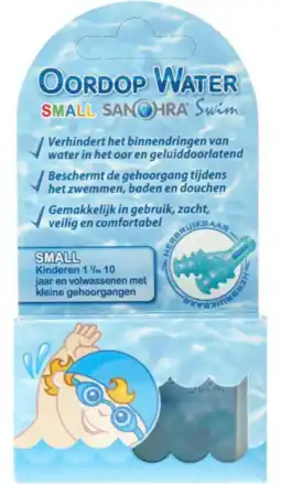 De Online Drogist Sanohra oordopjes zwemmen kinderen 2st aanbieding
