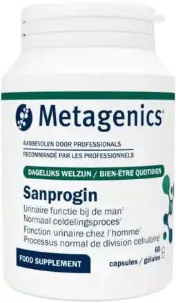 De Online Drogist Metagenics sanprogin capsules 60cp aanbieding