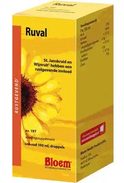 De Online Drogist Bloem ruval druppels 100ml aanbieding