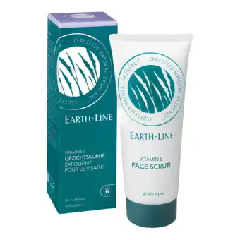 De Online Drogist Earth line vitamine e gezichtsscrub 100gr aanbieding