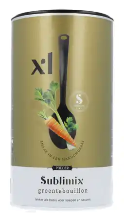 De Online Drogist Sublimix groentebouillon 800gr aanbieding