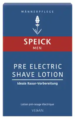 De Online Drogist Speick men pre electric shave lotion 100ml aanbieding