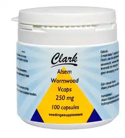 De Online Drogist Clark alsem wormwood vegetarische capsules 100cp aanbieding