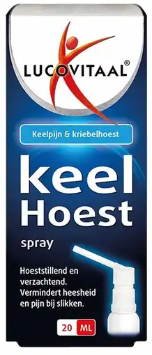 De Online Drogist Lucovitaal keel hoest spray 20ml aanbieding