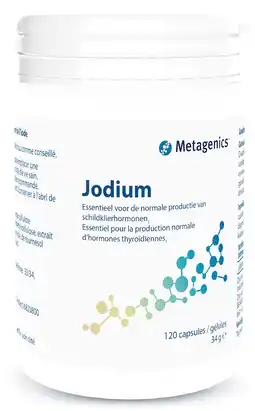 De Online Drogist Metagenics jodium capsules 120cp aanbieding