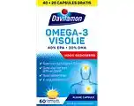De Online Drogist Davitamon compleet omega 3 visolie 60cp aanbieding
