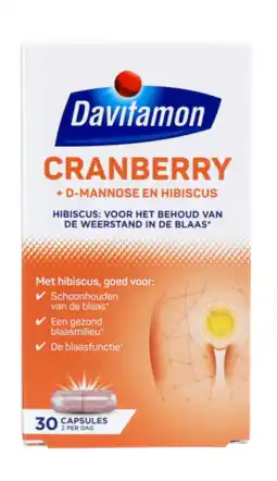 De Online Drogist Davitamon cranberry 30st aanbieding