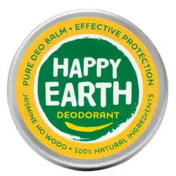 De Online Drogist Happy earth 100% natuurlijke deo balm jasmine ho wood 45gr aanbieding