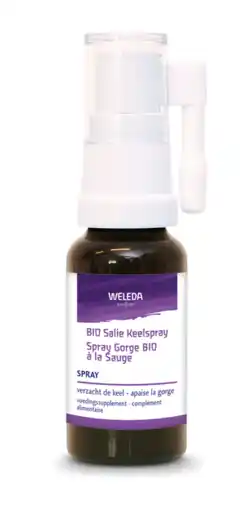 De Online Drogist Weleda salie keelspray bio 20ml aanbieding