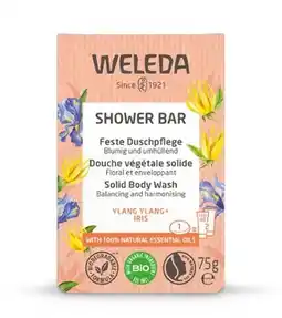 De Online Drogist Weleda shower bar ylang ylang + iris 75gr aanbieding