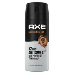 De Online Drogist Axe dark temptation anti-transpirant spray 150ml aanbieding