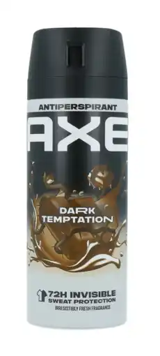 De Online Drogist Axe dark temptation anti-transpirant spray 150ml aanbieding