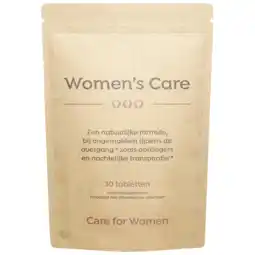 De Online Drogist Care for women womens care tabletten 30tb aanbieding