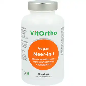De Online Drogist Vitortho meer in 1 vegan capsules 60vcp aanbieding