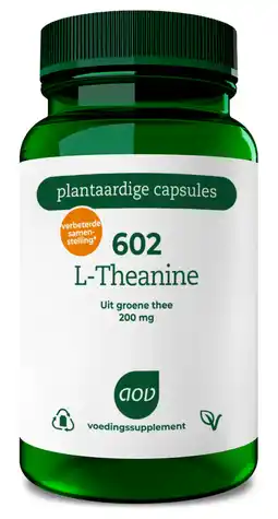 De Online Drogist Aov 602 l-theanine capsules 30vcp aanbieding