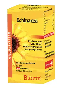 De Online Drogist Bloem echinacea tabletten 100tb aanbieding