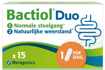 De Online Drogist Metagenics bactiol duo capsules 15cp aanbieding