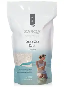 De Online Drogist Zarqa dode zee zout 1kg aanbieding