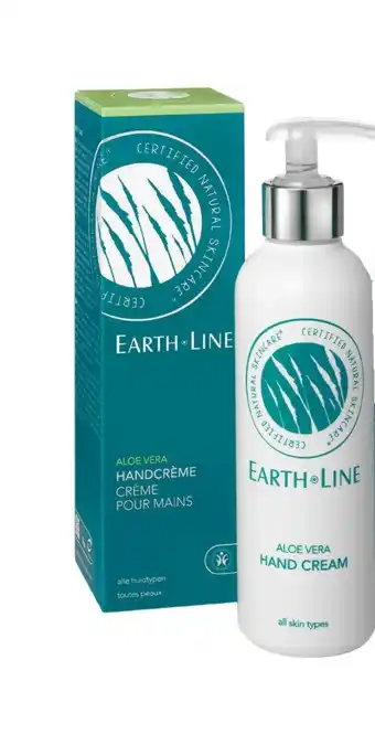 De Online Drogist Earth line aloë vera handcrème 200ml aanbieding